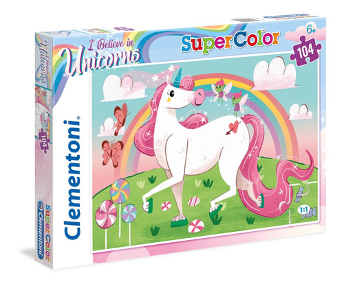 Puzzle Unicornios 104 Pieces – Mundo Mágico Colours — image 1