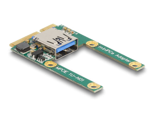 Delock 80039 Mini PCIE I/ Or 1 X USB 2.0 Tipo-a Female Full Size / Half Size — image 1