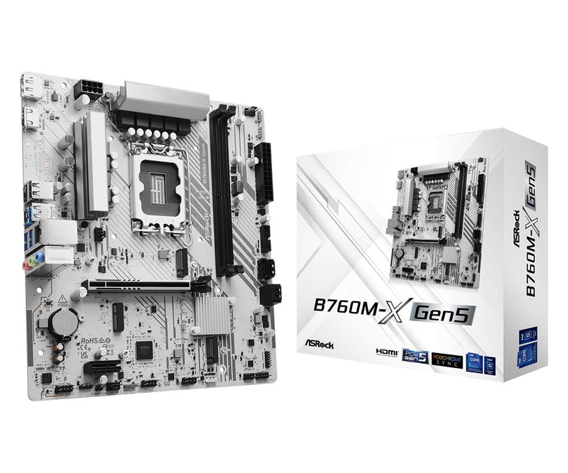 Asrock Motherboard B760M-X GEN5 1700 MATX HDMI DP Dd