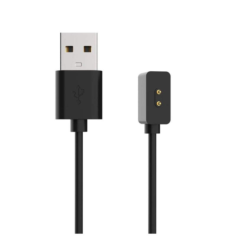 Fixed USB-A Cable Charging For Xiaomi Mi Band Smart Band 8 9 Pro Active, Black