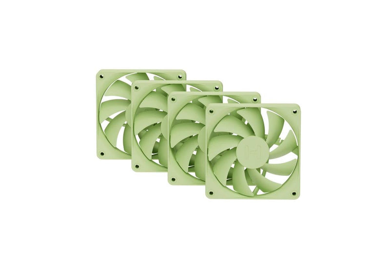 Hyte FA12, Fan Box Green Claro, Paquete 4, 120MM FAN-Hyte-FA12-MM-4