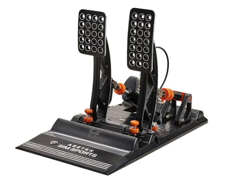 Asetek 40-010-0000001 Controller And Wheel Black Orange White USB Pedals PC