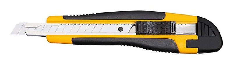 Wedo 78 609 Cúter Black Steel Yellow Cúter Cuchillas Intercambiables