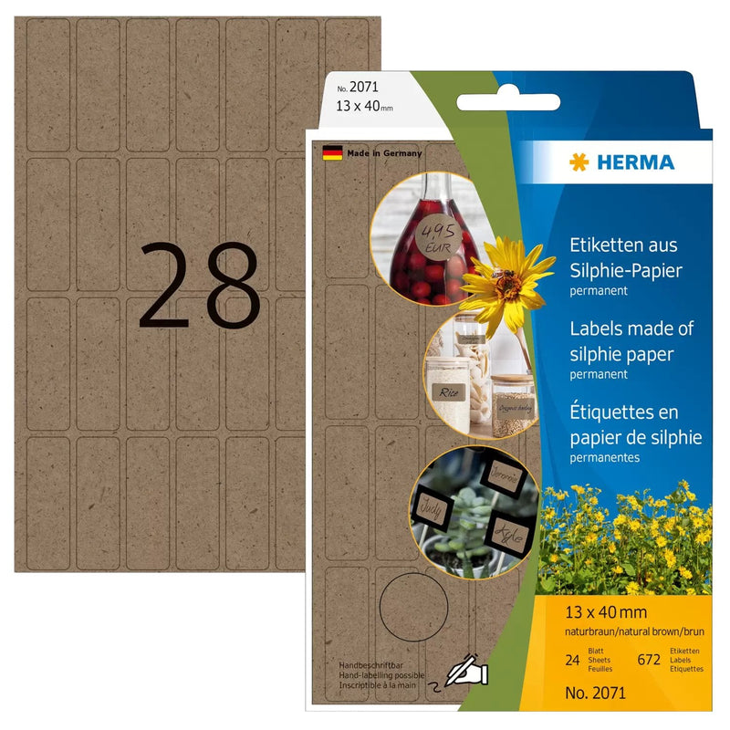 Herma Paquete Office Labels Multiuso Silphie 13X40MM