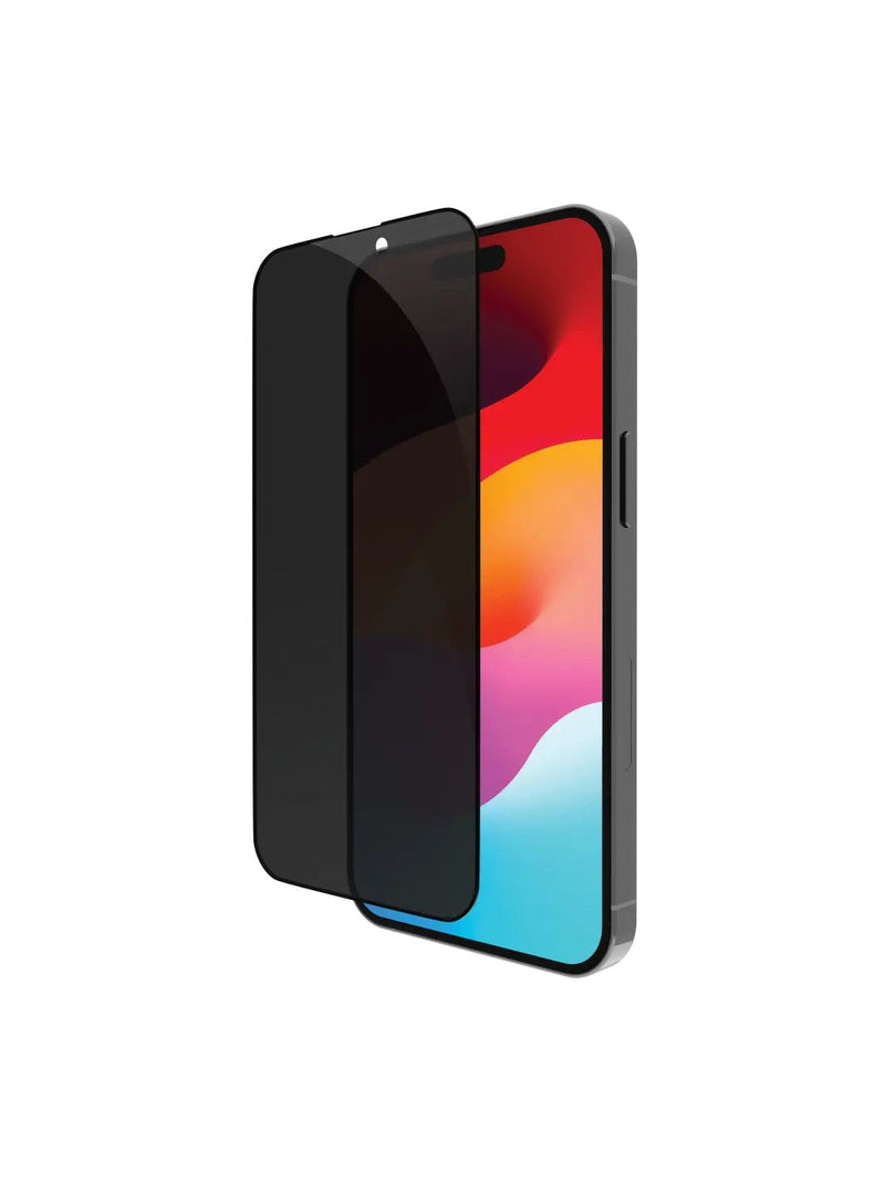 DBRAMANTE1928 Eco-shield Screen Protector Phone Mobile Phone With Filter Privacy Colour Frame Black Apple Iph
