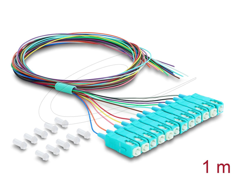 Delock Lwl Cable 12X Sc-upc Simpl St 12X Off. Extremo Cable 1M