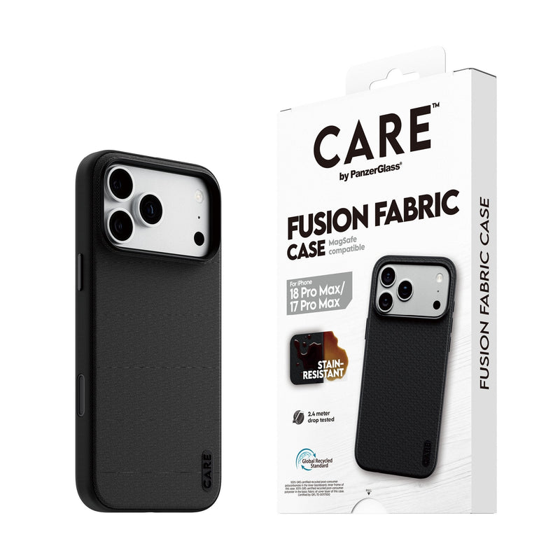Panzerglass Care Fusion Fabric Case Black Magsafe Iphone 18 Pro Max./ 17 Pro Max.