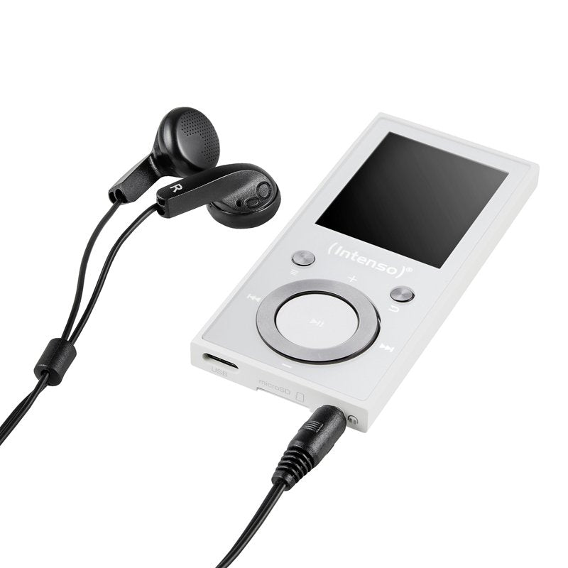Intenso Reproductor MP3 Video Scooter Bt 64GB – Bluetooth 5.0, Screen LCD 1,8, Usb-c, Card Reader microSD, 18
