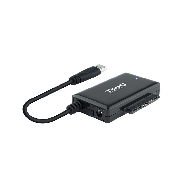 TooQ Adapter USB 3.0 USB-A a SATA Drives Hard 2.5? And 3.5? With Alimentador - Black