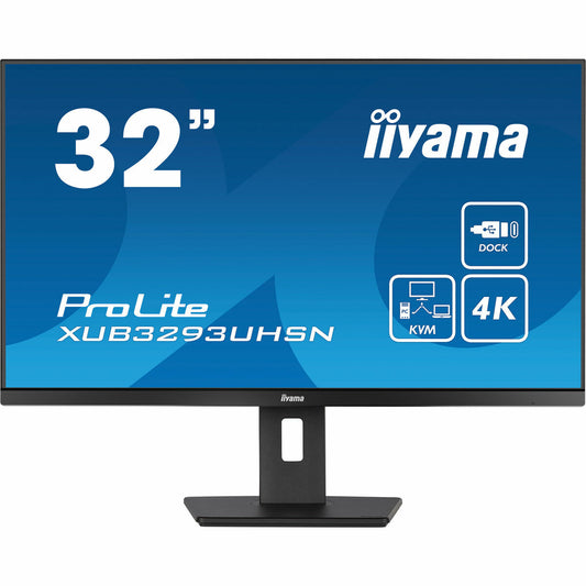 Iiyama Monitor Iiyama Xub3293Uhsn-B5 32" Ips Lcd Flicker Free 60 Hz