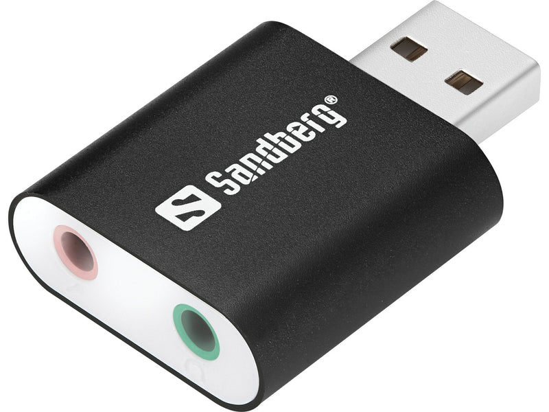 Sandberg Card Sound External USB-A - 2X Jack 3,5MM