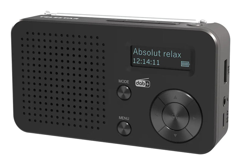 Telestar Radio Top 100 Laptop Analógico And Digital Black