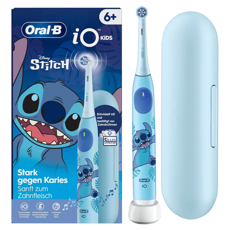 Brush Oral-b Io Kids 6 + Disney Stitch Teeth Eléctrico Children a Partir 6 Years Includes 1 Brush Case Travel