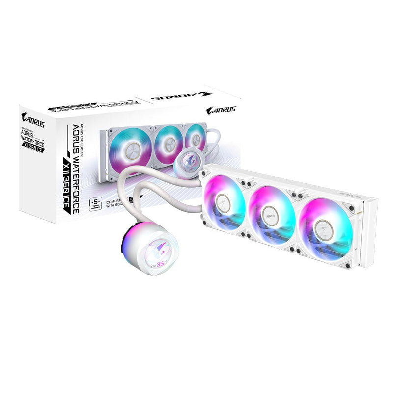 Gigabyte Aorus Waterforce X Ii 360I Processor Sistema Refrigeración Líquida Todo Uno 12CM White