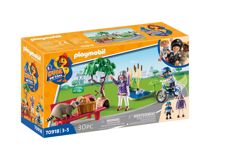 Playmobil 70918 Duck On Call Accion Policial Atrapa Ladron!