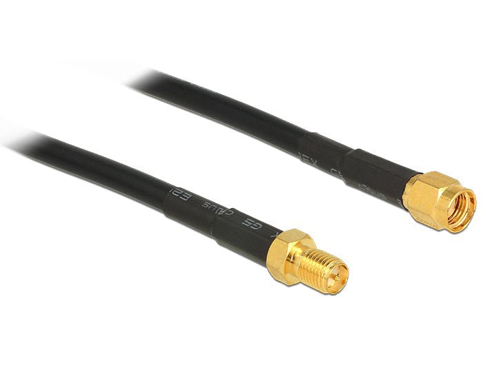 Delock Cable Antenna Rp-sma Male Rp-sma Female CFD200 3M Low Loss
