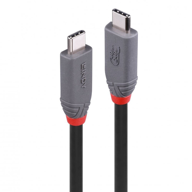 Lindy USB Cable 4 240W Type-c 2M, Line Anthra