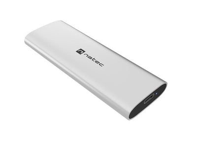 Housing SSD External Rhino M.2 NVMe USB-C 3.2 Arctic Silver — image 1