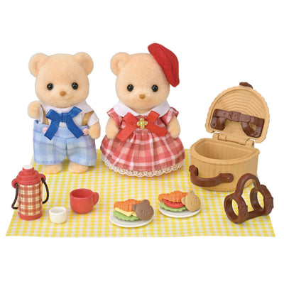 Epoch Sylvanian Families - Biscuit Bären Geschwister Picknickspass 5852 — image 1