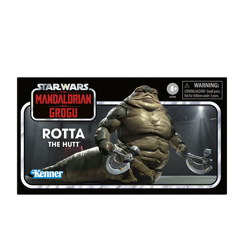 Hasbro Figure Star Wars The Mandalorian And Grogu Rotta The Hutt