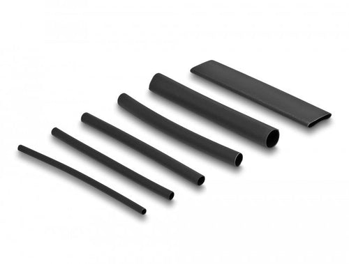 Tubo Termorretráctil Box Surtida, Double Wall With Adhesive Indoor Schrumpfungsrate 3:1, Black 122-PIEZAS — image 1