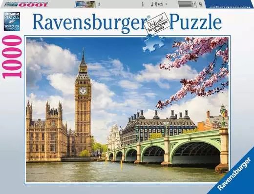 Ravensburger 88777 Puzzle Rompecabezas 1000 Pieces Ciudad