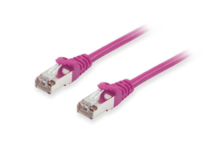Equip Network Cable CAT.6A S FTP 2x RJ45 3.00M Lila Lszh — image 1