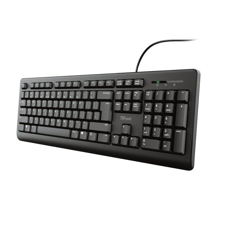 Trust Keyboard Spanish TK-150 USB QWERTY Black