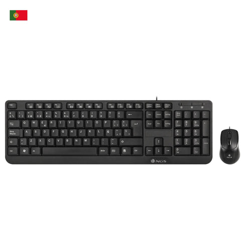 Ngs Wired Set Cocoa Kit Keyboard Multimedia And Mouse With Cable — image 1