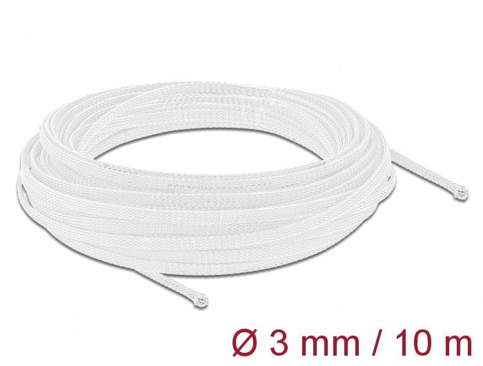 Delock Case Trenzada 10M X 3MM White