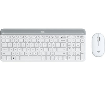 Logitech MK470 English Standard RF Wireless QWERTY, White Mouse Included — image 1