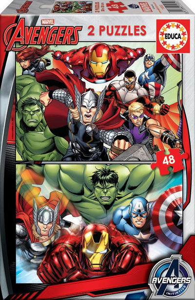 Puzzles Vengadores Avengers Marvel 2X48PZS — image 1