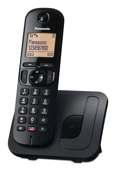 Panasonic Phone Wireless KX-TGC250SPB Black — image 1