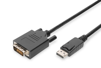 Digitus Cable Adapter DisplayPort-DVI 3M With Bloqueo — image 1
