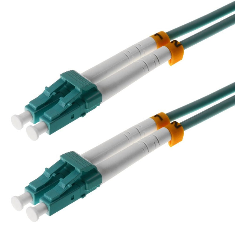 Helos Lwl Network Cable Lc/Lc Duplex 50/125?M OM3 Aqua 20,0M