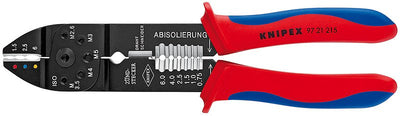 Knipex Pliers Engarzar 97 21 215 Red/Blue Pelar, Engarzar 0,5 - 6,0MM² 9721215 — image 1
