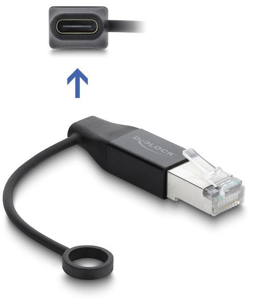 Delock USB Type-c™ Network Adapter Gigabit LAN 1 X RJ45 Connector Male