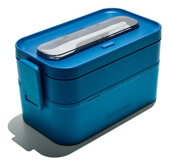 Muitomas Lunchboxlbl Lunch Box Táper 1,7 L Plastic Blue 1 Pieces