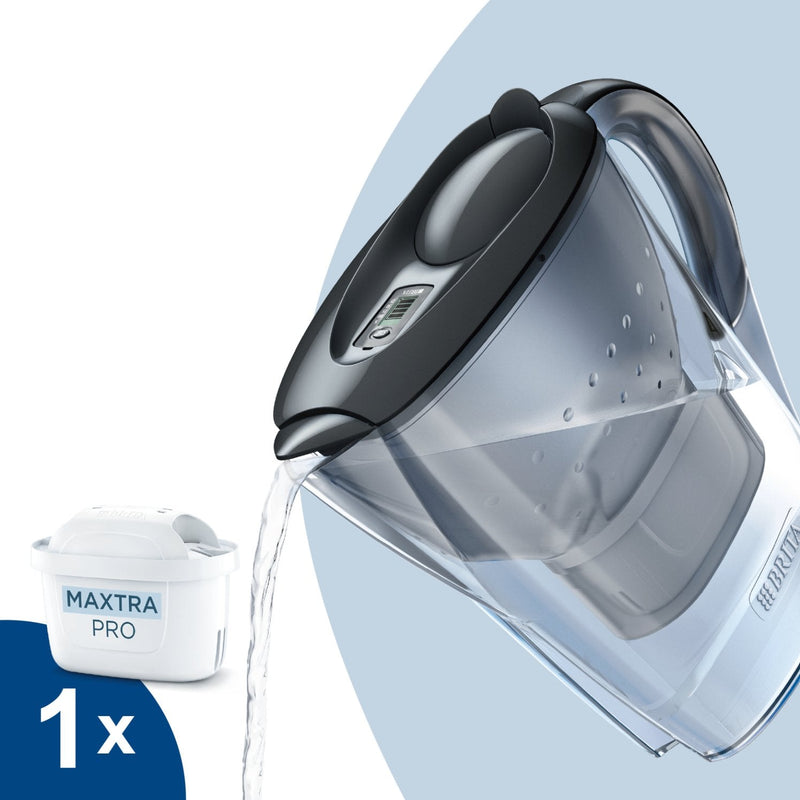 Brita Jarra Filtrante Marella + 1 Maxtra Pro Pp (2,4 L Graphite
