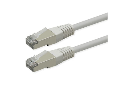 Roline Kab Network Cable CAT.6 Class And PoE S FTP Pimf White 1,5M — image 1