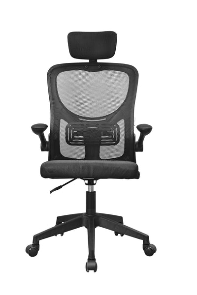 Mars Gaming Chair Mgc-ergo Plus Black Reposabrazos Plegables /Pistón Clase 3/ Stand Lumbar Dinámico Adaptable/ — image 1