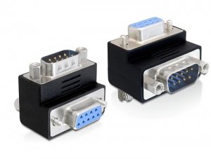 Delock Adapter Sub-d 9 Pin Male Female 270° Angular