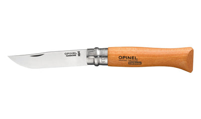 Opinel Pocket Knife No. 09 Carbon Blade With Wood Handle — image 1