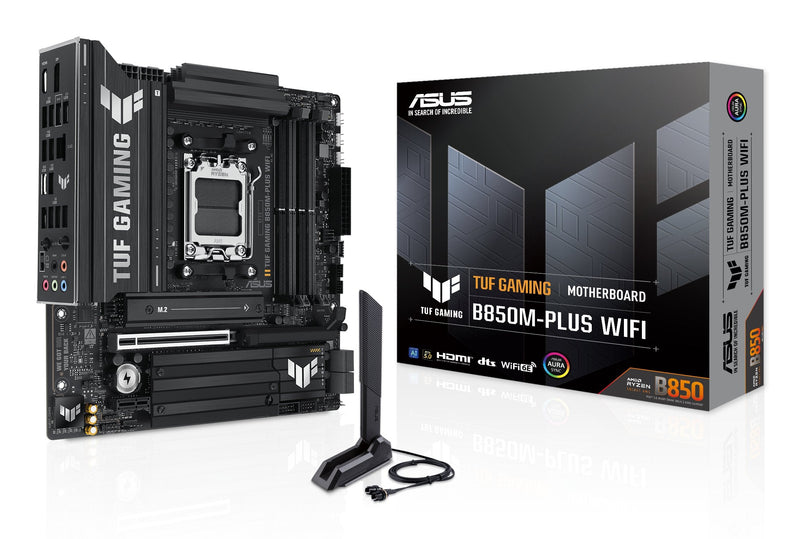 ASUS Motherboard Tuf Gaming B850-M Plus Wi-Fi Pci- And X16 GEN5, M.2 GEN5