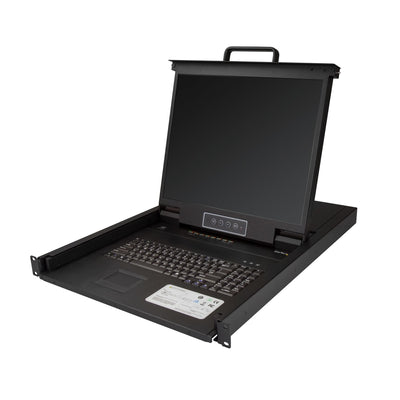 StarTech.com Console Cabinet Rack With KVM 8 Ports VGA And Screen LCD 19 Pulgadas - 1U — image 1