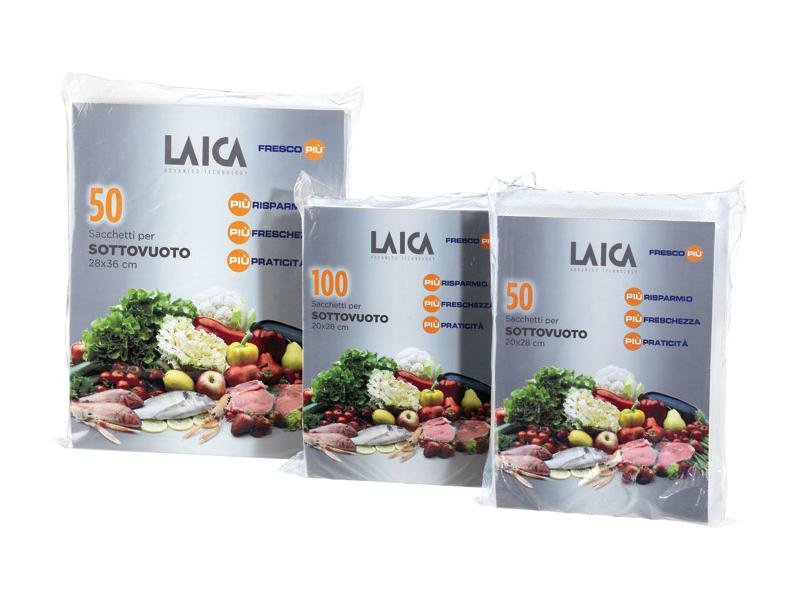 Laica Bag Envasar Vací Or VT3500 28 X 36CM 50 Bags