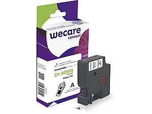 Armor Label White Texto Black Dymo D1 40913 9MMX7M