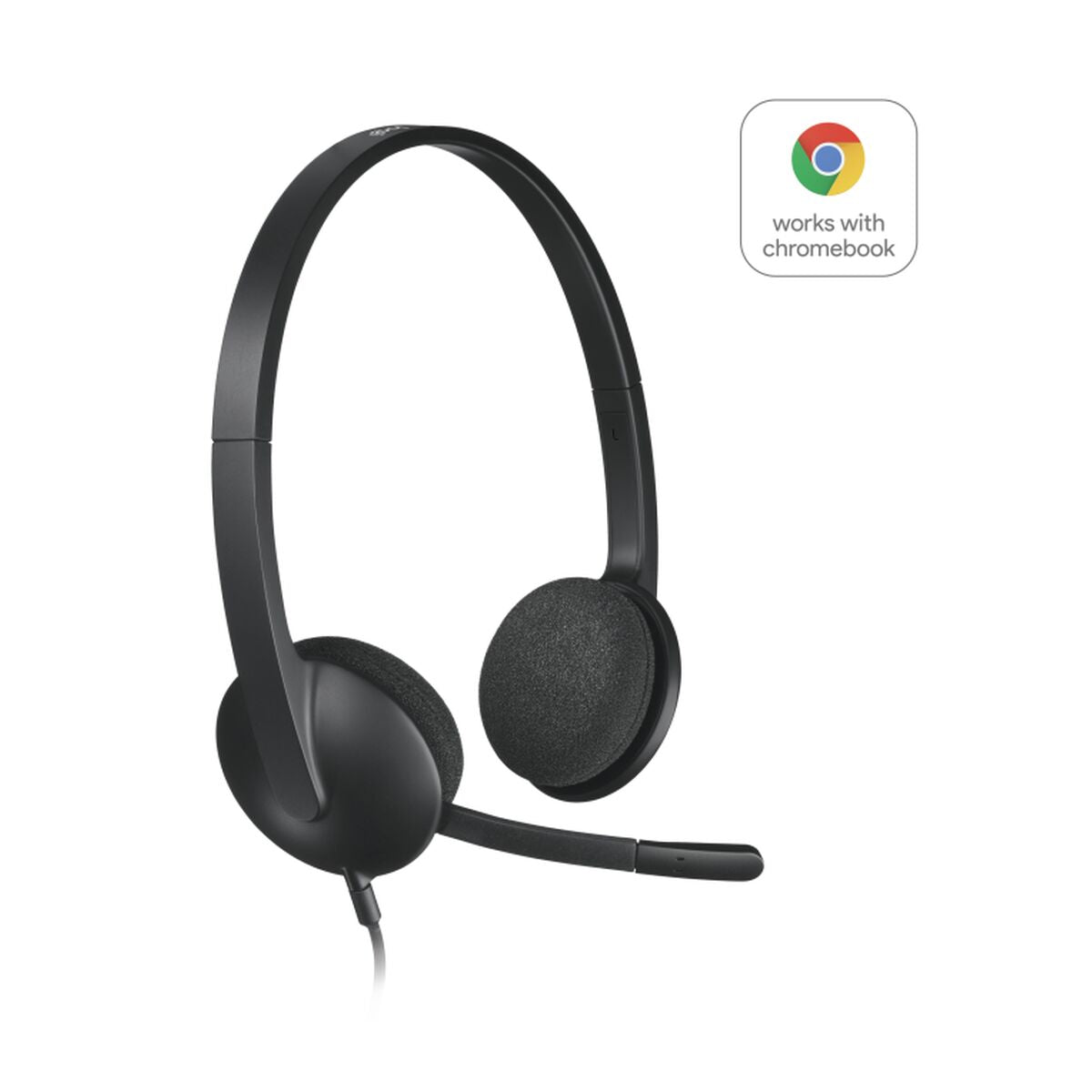 Logitech Headphones With Microphone Logitech 981-000475 Black