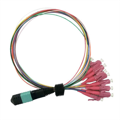 Value Mpo-fanout-cable 50 125M OM4, Mpo 12X Lc, Violet 2M — image 1