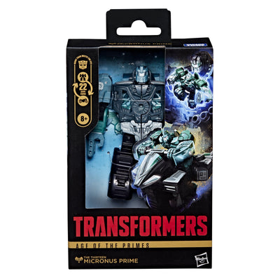 Hasbro Figure Transformers Age Of The Primes Deluxe Class Micronus Prime 14CM — image 1